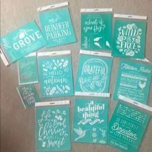 Chalk Couture Set of 10 Sz B